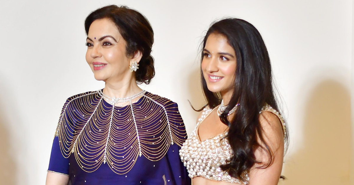 Radhika Merchant's First Diwali Celebration: A Stylish Affair with Nita Ambani