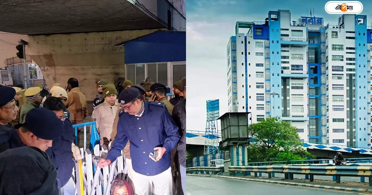 DA Protest : সাতসকালে DA-র দাবিতে ‘নবান্নের দোরগোড়ায়’ সরকারি কর্মীদের একাংশ – sangrami joutha mancha move to nabanna bus stand in demand of da in central government scale