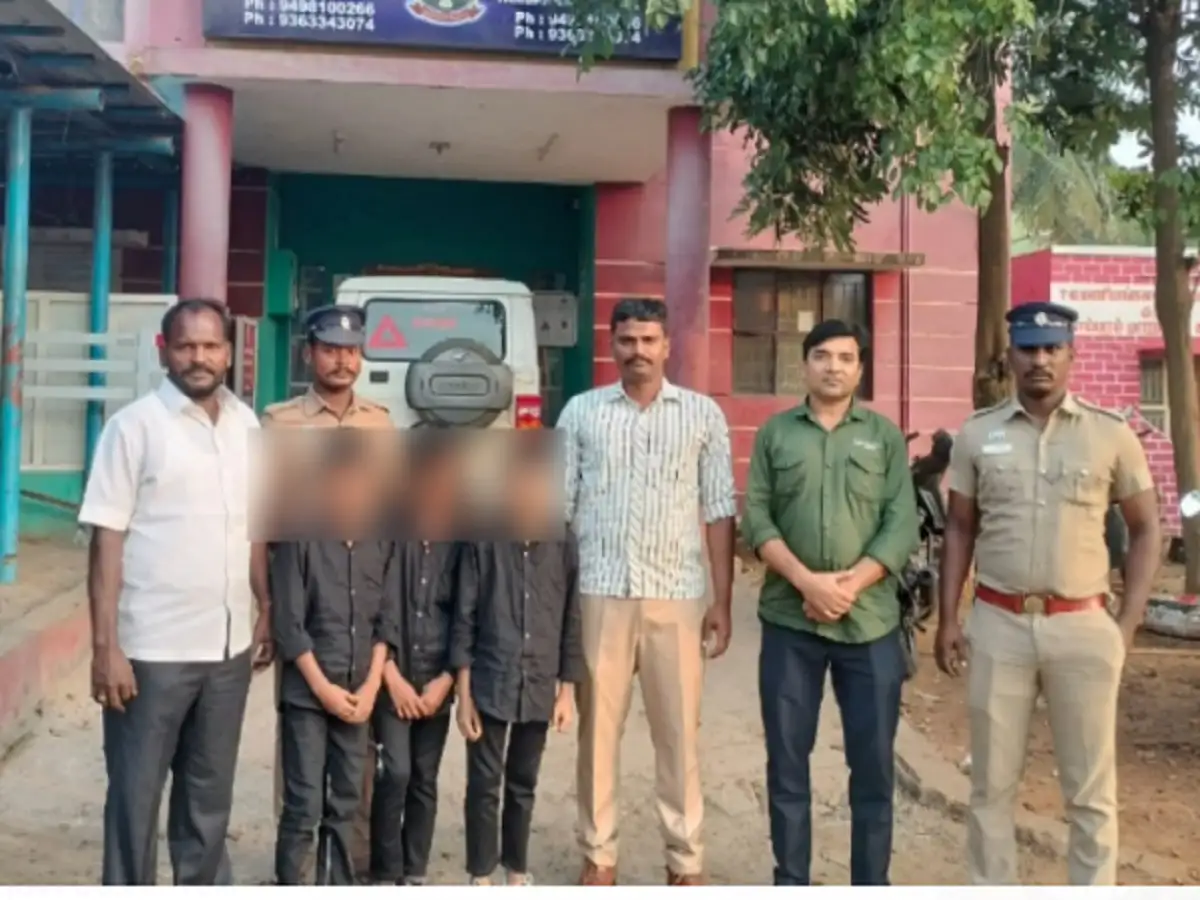 காஞ்சியில் மாயமான பள்ளி சிறுவர்கள்...ஆந்திரா நெல்லூரில் பத்திரமாக மீட்பு! 