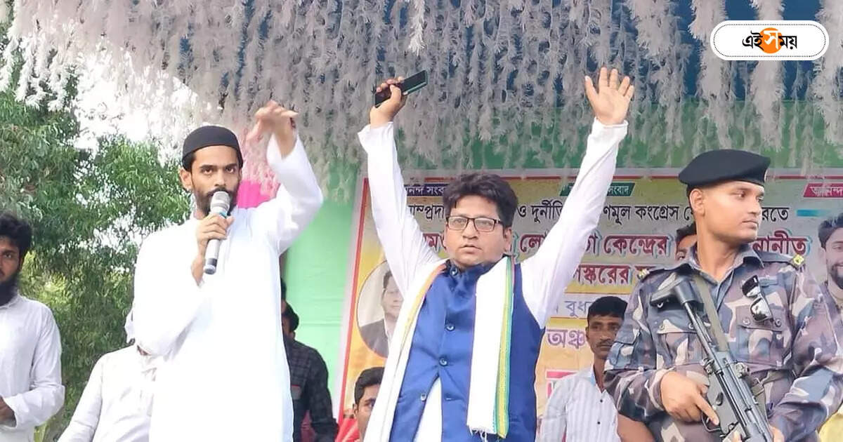 Nawsad Siddique : তৃণমূল-সিপিএমকে জোড়া আক্রমণ নওশাদ সিদ্দিকির – lok sabha election 2024 isf leader nawsad siddique held public meeting in bhangar