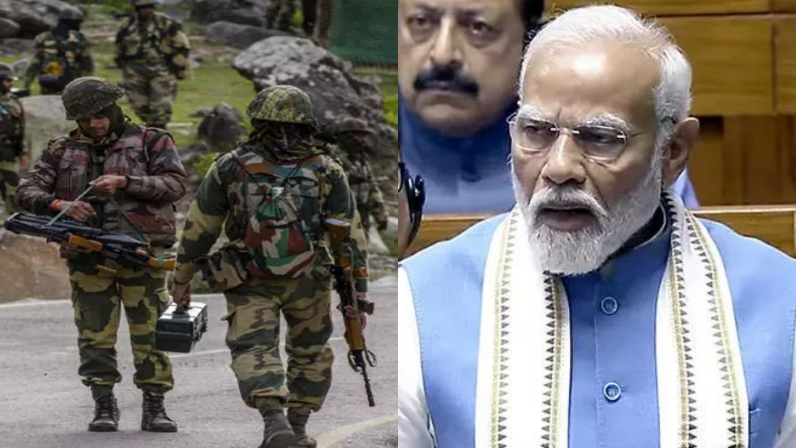For whose benefit are so many lies being spread about the army, Modi raised questions