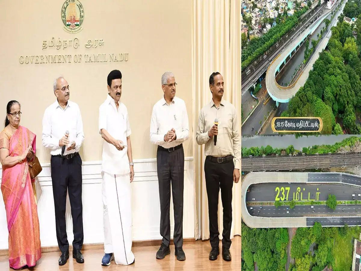 சென்னையில் திறக்கப்பட்ட யூடர்ன் மேம்பாலம்! போக்குவரத்து நெரிசலுக்கு முற்றுப்புள்ளி! 