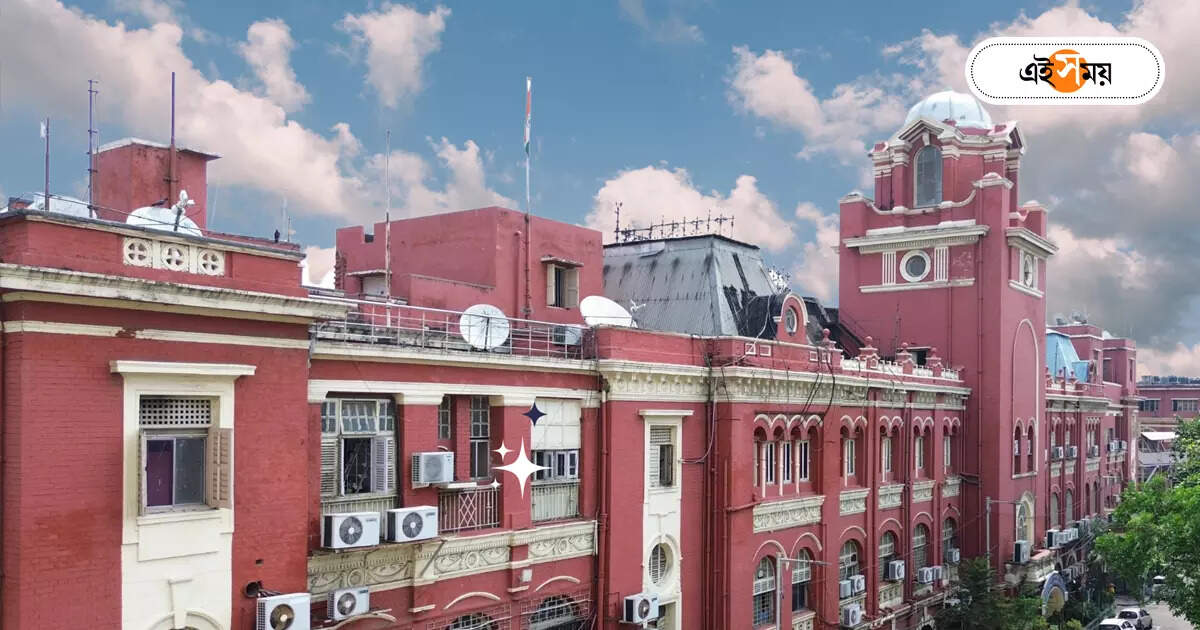Calcutta Municipality,নীল-সাদা নয়, ঐতিহ্য মেনে রং পুরসভার নতুন ভবনের – new market chaplin square calcutta municipality new house color according to tradition