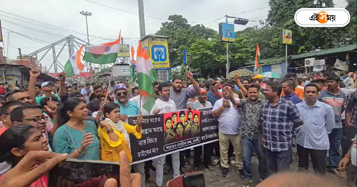 Nabanna Abhijan,হেঁটে হেঁটে ক্লান্ত! ব্যারিকেড, জলকামান খুঁজে গেলেন ওঁরা – nabanna abhijan student rally start from college square to nabanna