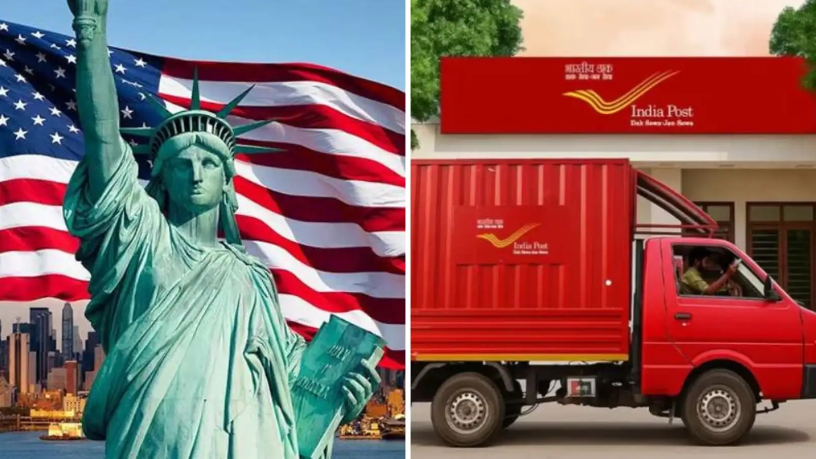 அமெரிக்காவுக்கு செல்லும் இந்திய தபால் சேவை மீண்டும் தொடக்கம்! 