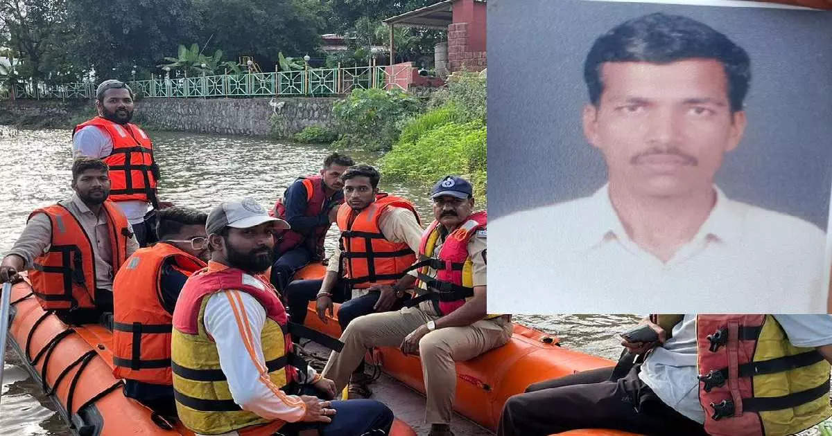 आयुष्याला कंटाळून नदीत उडी, दोन दिवसांची शोध मोहीम, नीलेशची बॉडी दिसताच नातेवाईकांचा टाहो