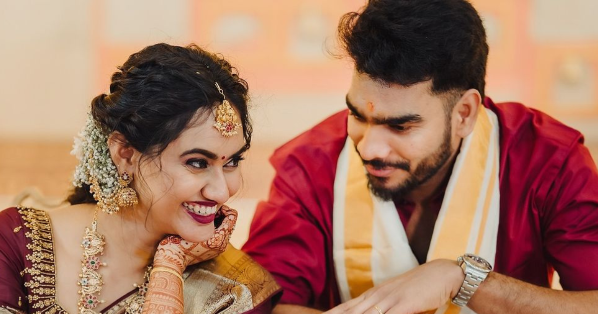 Venkatesh Iyer's bride stole the show with her style, the groom kept staring at every function