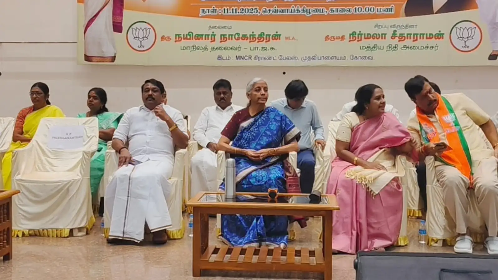 நம்பர் கேம் ஆடும் திமுக… தமிழகத்திற்கு வரும் நல்லதை தடுக்கிறது- நிர்மலா சீதாராமன்! 