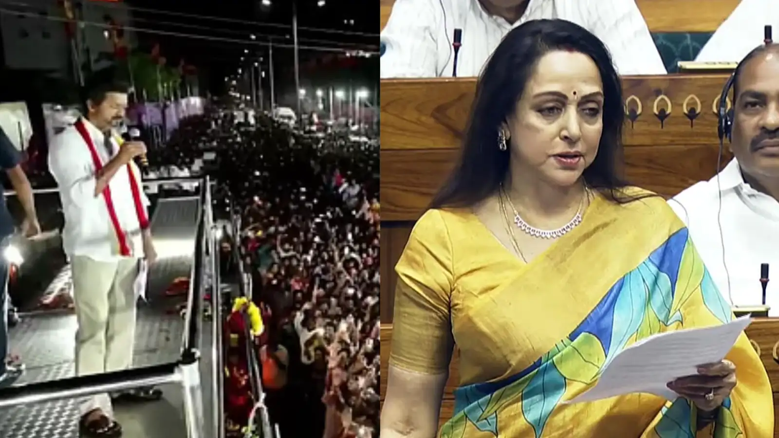 கரூர் சம்பவம்..இதுதான் காரணம்- பாஜக தலைமையிடம் ரிப்போட் கொடுத்த ஹேமா மாலினி குழு! 