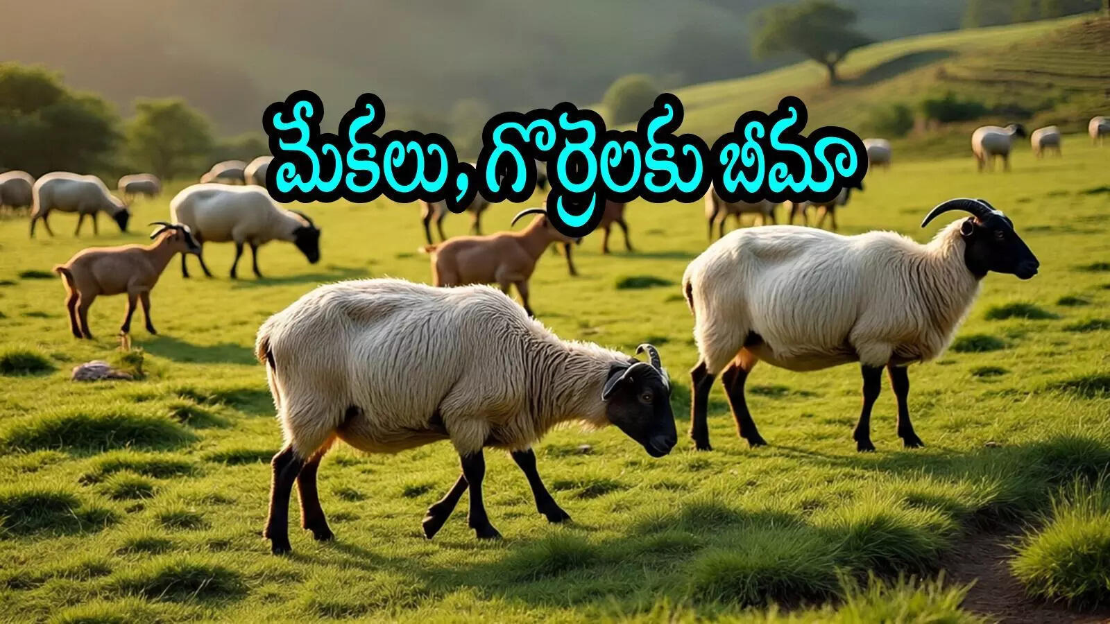 గొర్రెలు, మేకలకు బీమా ఉందని తెలుసా.. జస్ట్ రూ.36 చెల్లిస్తే చాలు, పూర్తి వివరాలివే