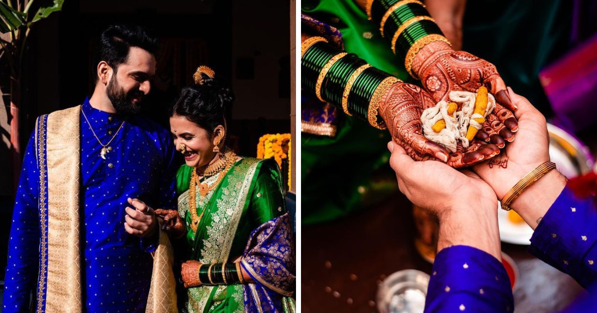 40+ Stylish Maharashtrian Bridal Looks That We Have A Crush On! | Indian bride  photography poses, Indian wedding couple photography, Indian wedding poses