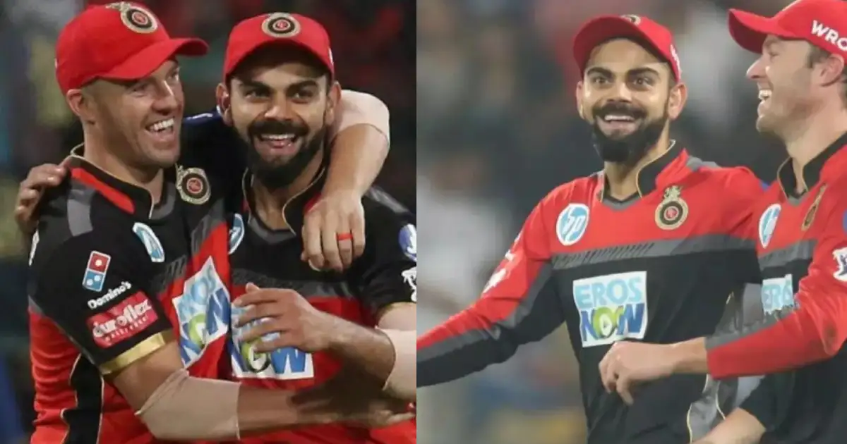 ഇതാണ് നൻപൻ; 'അന്ന് വേഗത കുറഞ്ഞ സെഞ്ചുറിയെന്ന് പരിഹാസം, ഇന്ന് 7 മത്സരങ്ങളിലും അർധ സെഞ്ചുറി'; കോഹ്ലിയെ പരിഹസിച്ചവർക്ക് മറുപടിയുമായി ഡിവില്ലിയേഴ്സ്