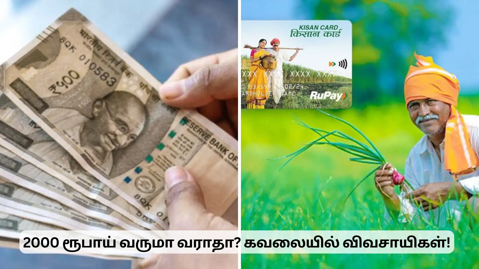மெல்ல ரெடியாகும் 2000 ரூபாய்.. தள்ளிப் போகும் நல்ல செய்தி.. கவலையில் விவசாயிகள்! 