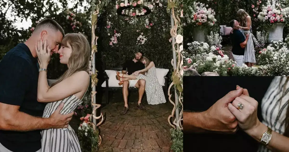 അച്ഛനോട് അനുവാദം വാങ്ങിയ ശേഷമാണ് കെൽസി ടെയ്ലർ സ്വിഫ്റ്റിനെ പ്രപ്പോസ് ചെയ്തത്, വിരലിൽ അണിഞ്ഞത് 4.8 കോടിയുടെ വിജ്ര മോതിരം!