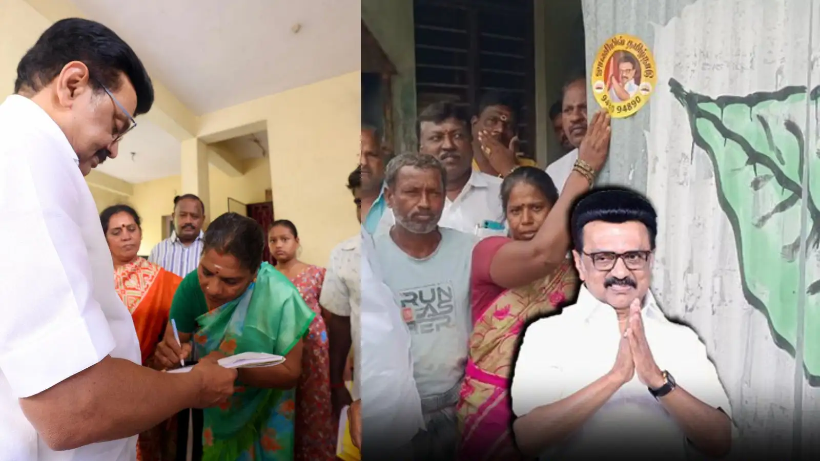சென்னையில் திமுக தேர்தல் பரப்புரையை தொடங்கிய முதலமைச்சர் மு.க. ஸ்டாலின்... வீடு வீடாக சென்று பிரசாரம் 