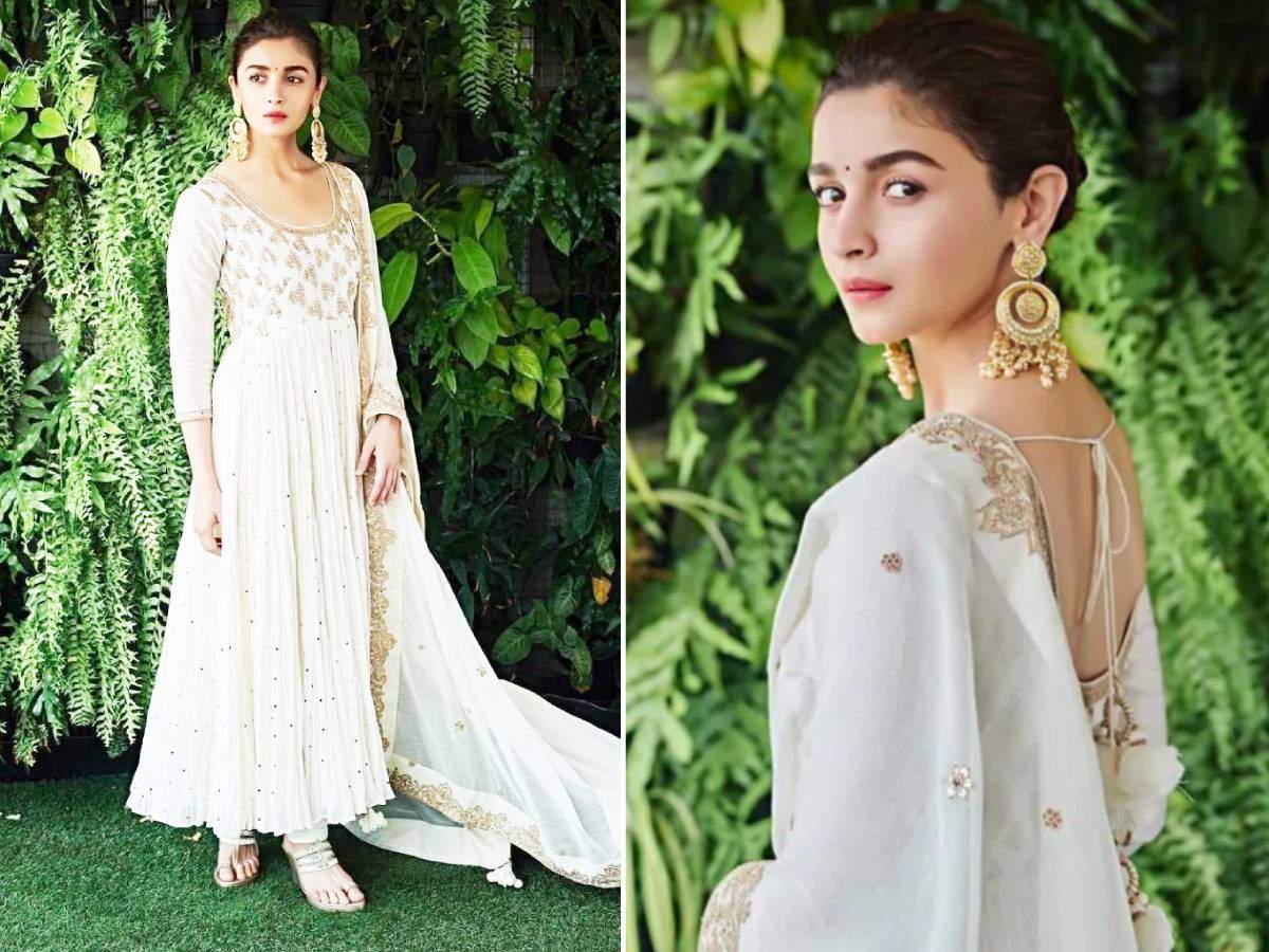 Alia bhatt white dress best sale