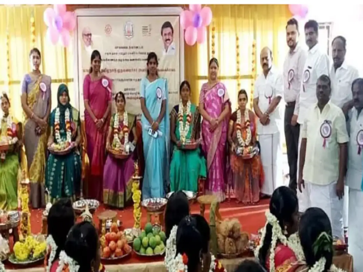 செங்கல்பட்டு - சமுதாய வளைகாப்பு நிகழ்ச்சியில் அமைச்சர் தா மோ அன்பரசன் கலந்து கொண்டார்! 