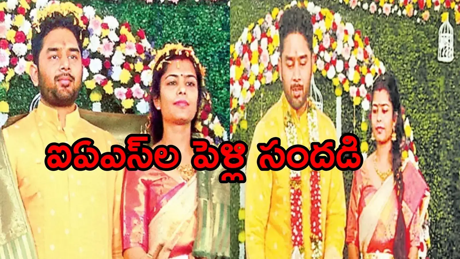 AP News: ఇద్దరు ఐఏఎస్‌ల ప్రేమ పెళ్లి.. సొంత ఊరిలో సందడే, సందడి
