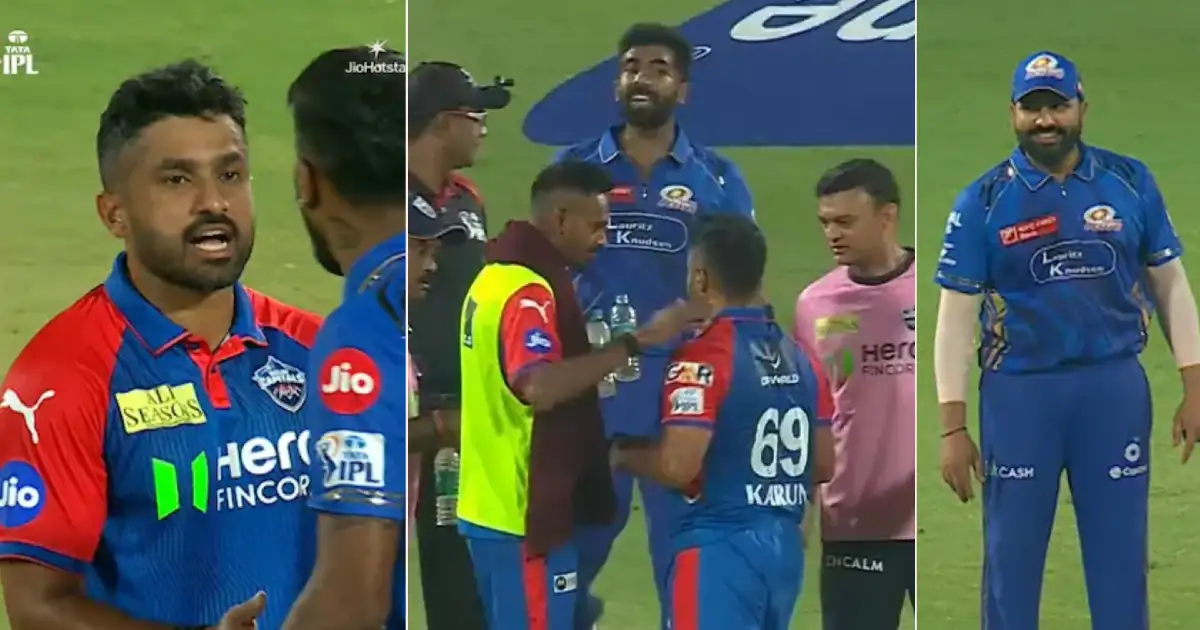 ബുംറയെ അടിച്ചോടിച്ച കരുൺ നായർ കുറിച്ചത് ഒരോവറിലെ മൂന്നാമത്തെ ഉയർന്ന സ്കോർ; ഉടക്കി ബുംറ, എല്ലാം ആസ്വദിച്ച് രോഹിത്