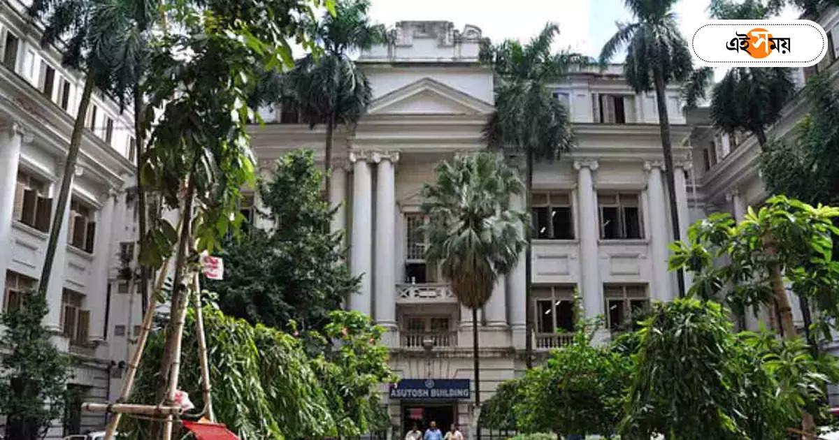 Calcutta University : ক্যাম্পাসে ক্যাম্পেনিং নয়, ব্যানার খোলায় বিতর্ক সিইউ-তে – trinamool party flag and banner open at calcutta university campus face controversy