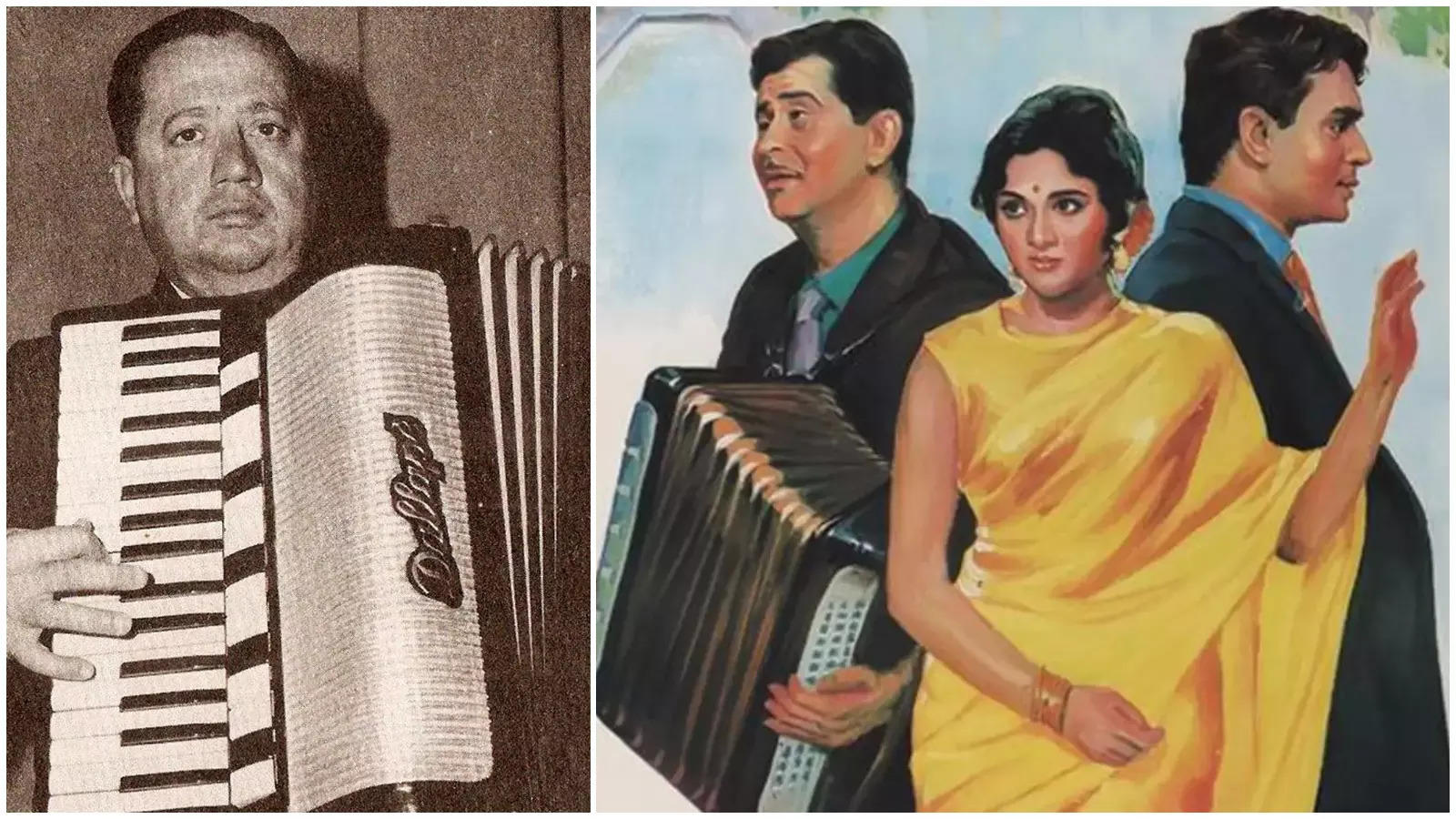 Raj Kapoor kept the accordion on which Naushad played the tune 74 years ago close to his heart in all his films.