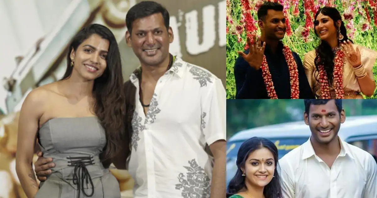 കീർത്തി സുരേഷിനെ വരെ പെണ്ണാലോചിച്ച വിശാൽ! നിശ്ചയിച്ചുറപ്പിച്ച വിവാഹം മുടങ്ങി, താരപുത്രിയുമായുള്ള പ്രണയ ബന്ധം തകരാൻ കാരണം? കളിയാക്കലുകളെ അതിജീവിച്ച നടൻ