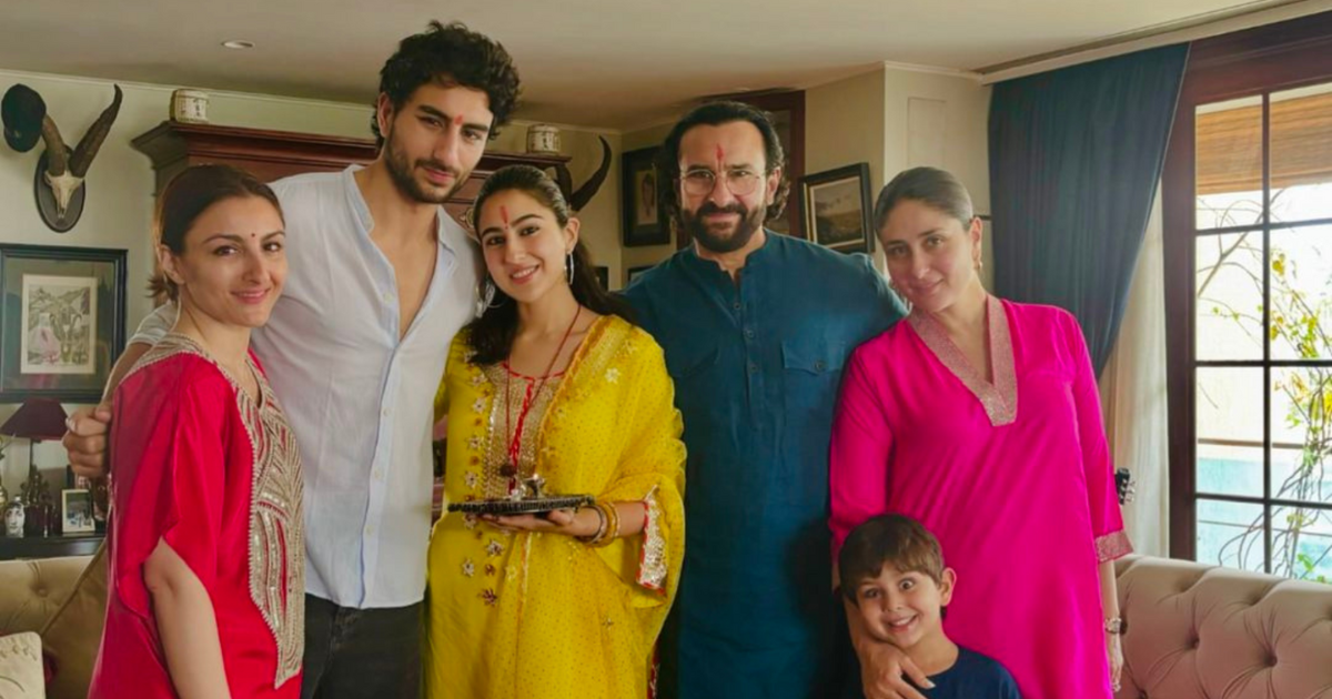 Raksha Bandhan 2024: Sara Ali Khan Celebrates with Taimur and Jeh, Family Steals the Spotlight