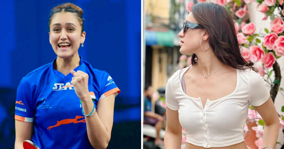 Table tennis star Manika, who created history in Paris Olympics, is very beautiful, everyone will forget her after seeing her beauty