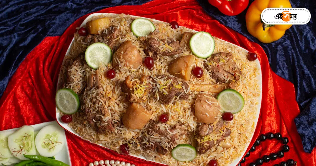 Biryani In Kolkata : বিরিয়ানিতে মিশছে কাঠ পালিশের রং, পুজোয় বাড়তি নজরদারি রাজ্য জুড়ে – biryani mixed with wood polish colors health department extra vigilance at durga puja across the state