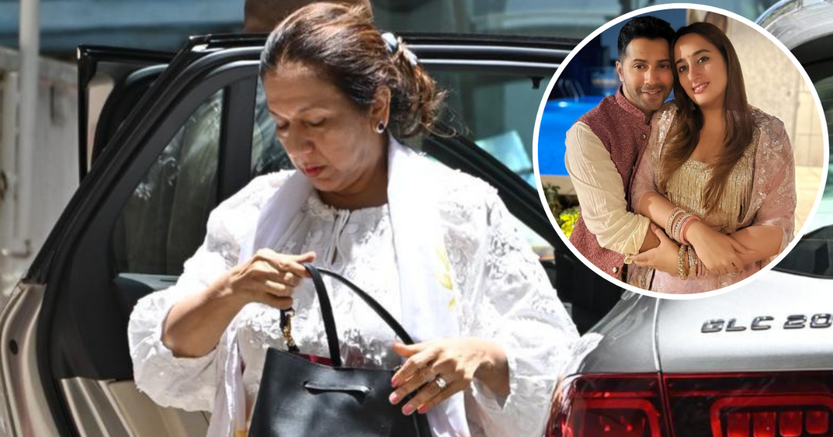 This is how Varun Dhawan's mother reached the hospital to see her granddaughter, told everything from style to glow on her face