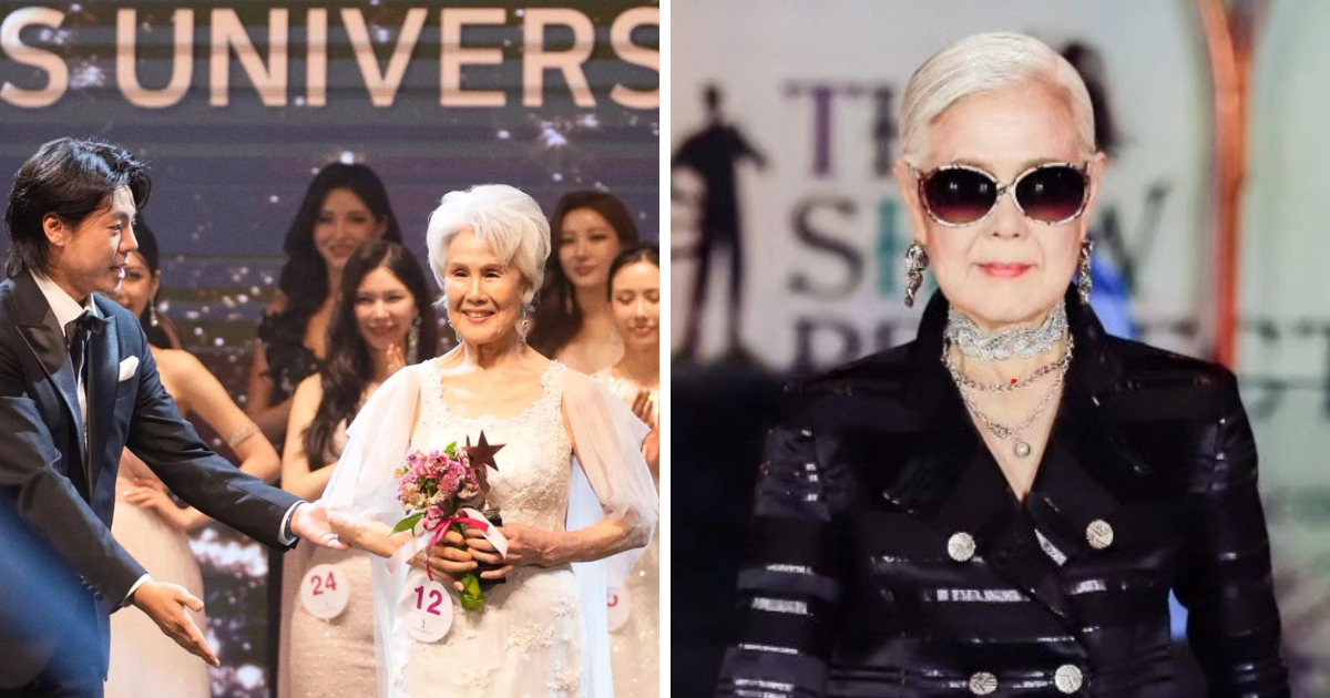 Age 80 years and dream of becoming Miss Universe, this Korean model's style will defeat even younger girls.