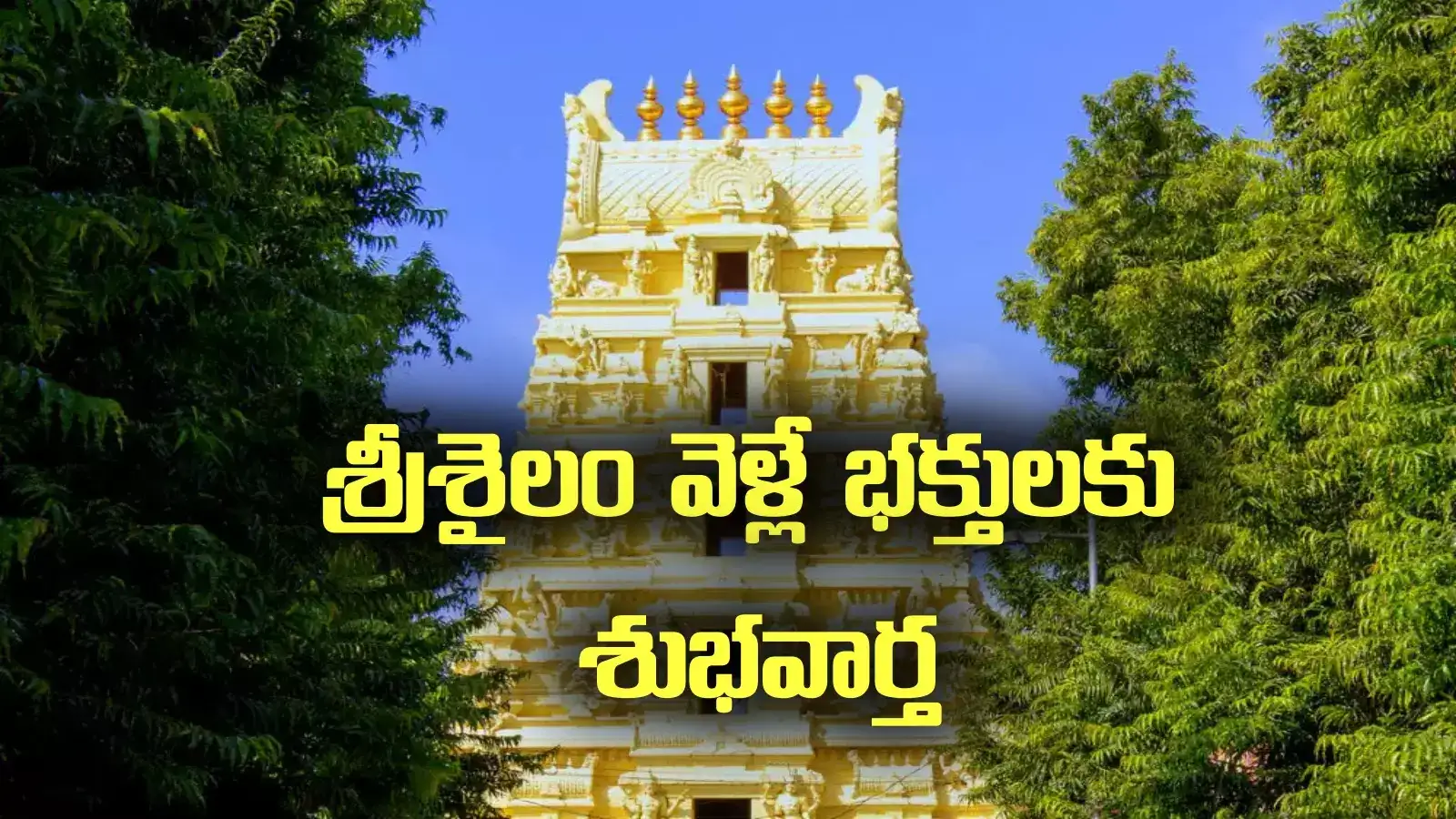 శ్రీశైలం వెళ్లే భక్తులకు తీపికబురు.. దేవస్థానం కీలక నిర్ణయం