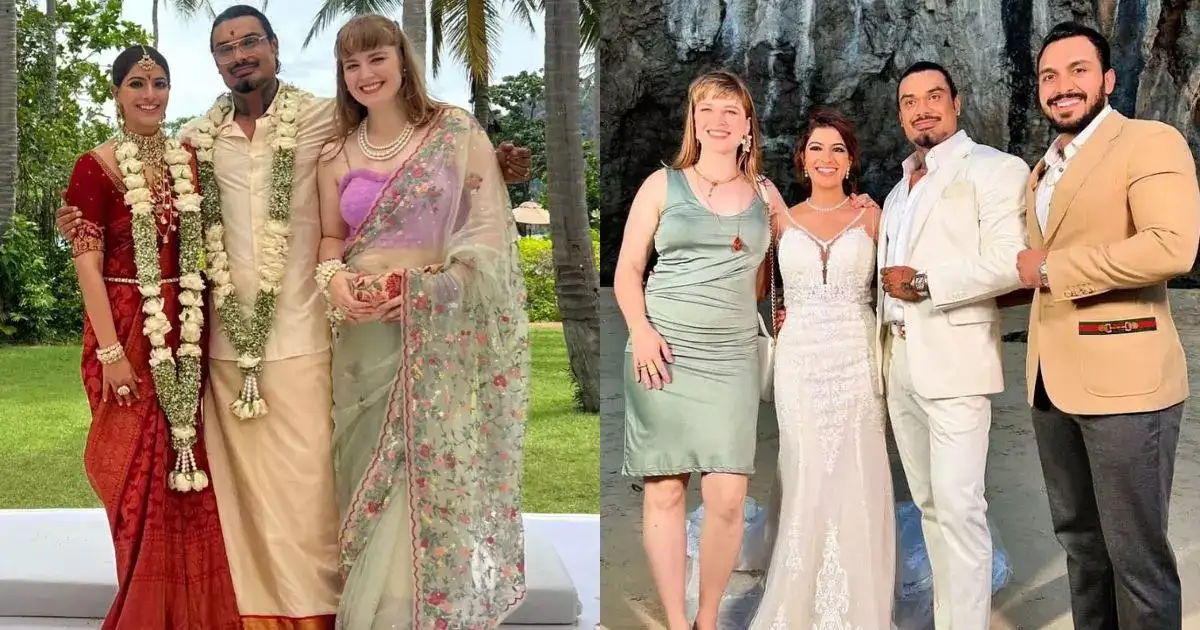 தாய்லாந்து பீச்சில் ஜோராக நடந்த வரலட்சுமி சரத்குமார், நிக்கோலய் சச்தேவ் திருமணம் 