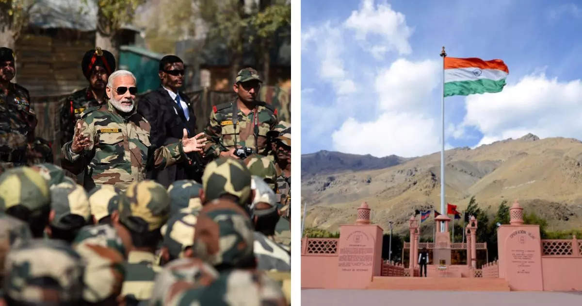 Today on 25th Kargil Vijay Diwas, PM Modi will pay tribute to the martyrs at the Kargil War Memorial
