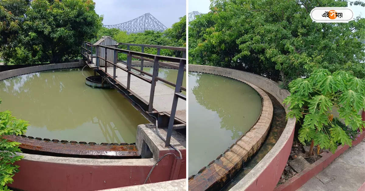 Howrah Station,হাওড়া স্টেশন চত্বর পরিষ্কার হচ্ছে সংরক্ষিত বৃষ্টির জলে, অভিনব উদ্যোগ রেলের – eastern railway using rainwater for cleaning howrah station area