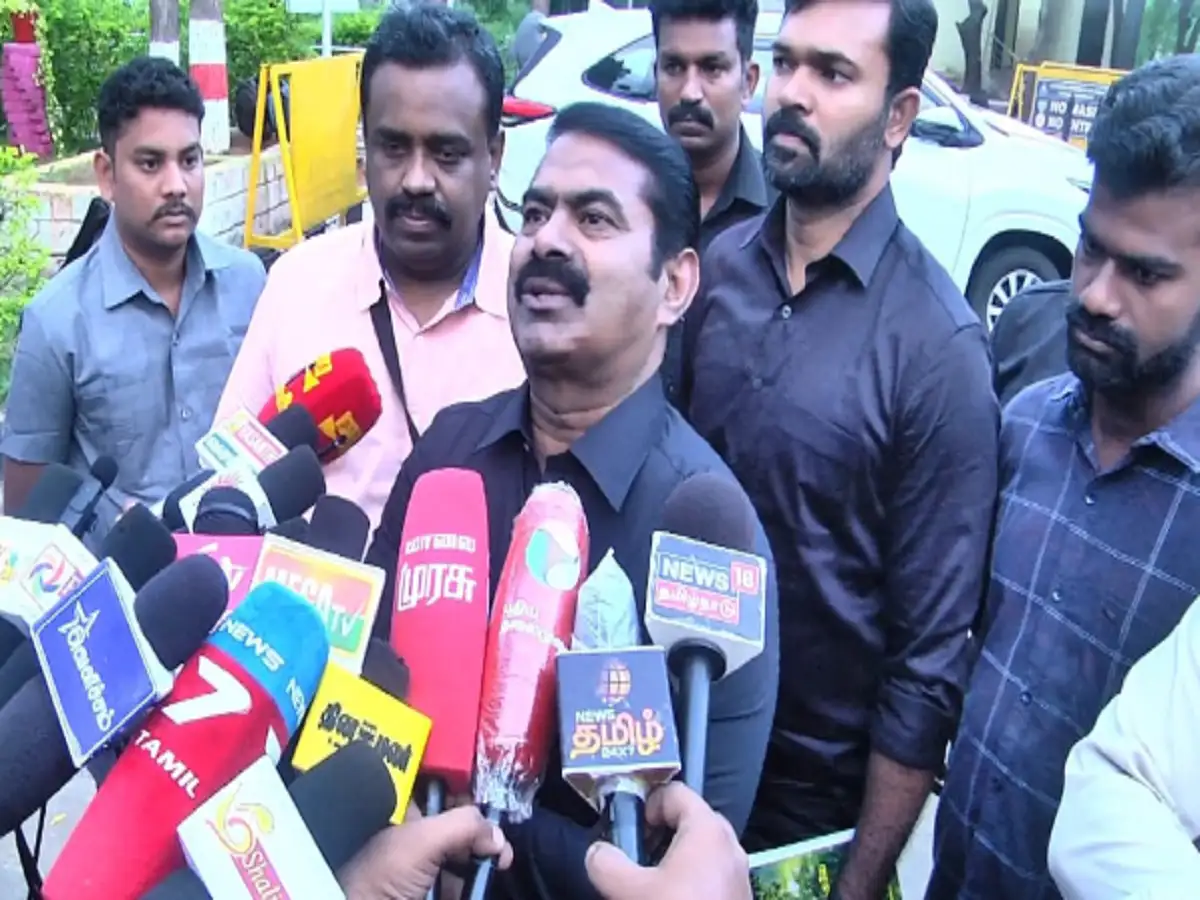 கேப்டன் விஜயகாந்த் பார்க்க கம்பீரமாக இருந்தாலும் அவர் குழந்தை தான் ; தூத்துக்குடியில் சீமான் உருக்கம்! 