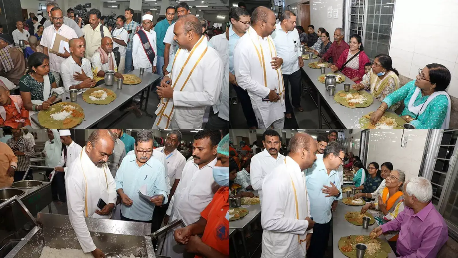 తిరుమల తరహాలోనే అక్కడ కూడా అన్న ప్రసాదం.. బ్రహోత్సవాల సందర్భంగా ఈవో పరిశీలన