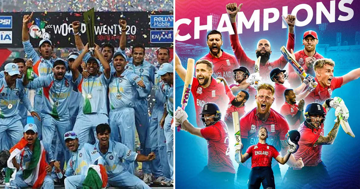 ICC Men's T20 World Cup Winners List from 20007 to 2022 - T20 WC: इंग्लैंड T20 क्रिकेट का नया किंग, देखें 2007 से अब तक कब कौन बना वर्ल्ड चैंपियन - icc