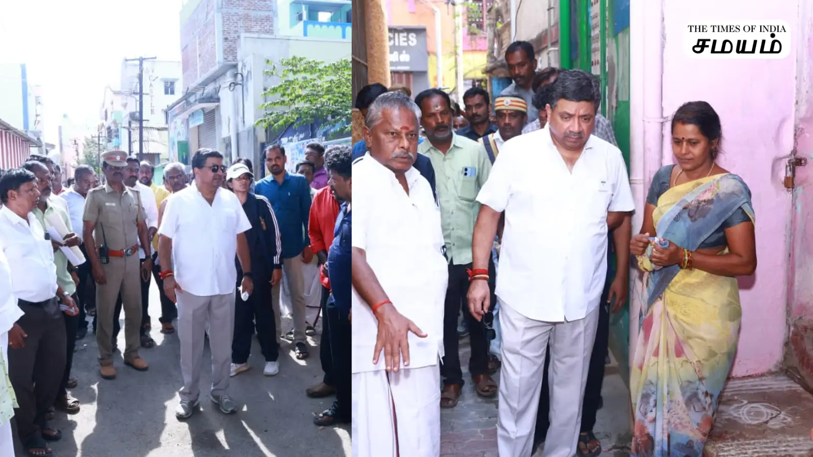 மதுரையில் வீடுவீடாக சென்ற அமைச்சர் பி.டி.ஆர்... திடீர் விசிட் -காரணம் இதுதான்! 