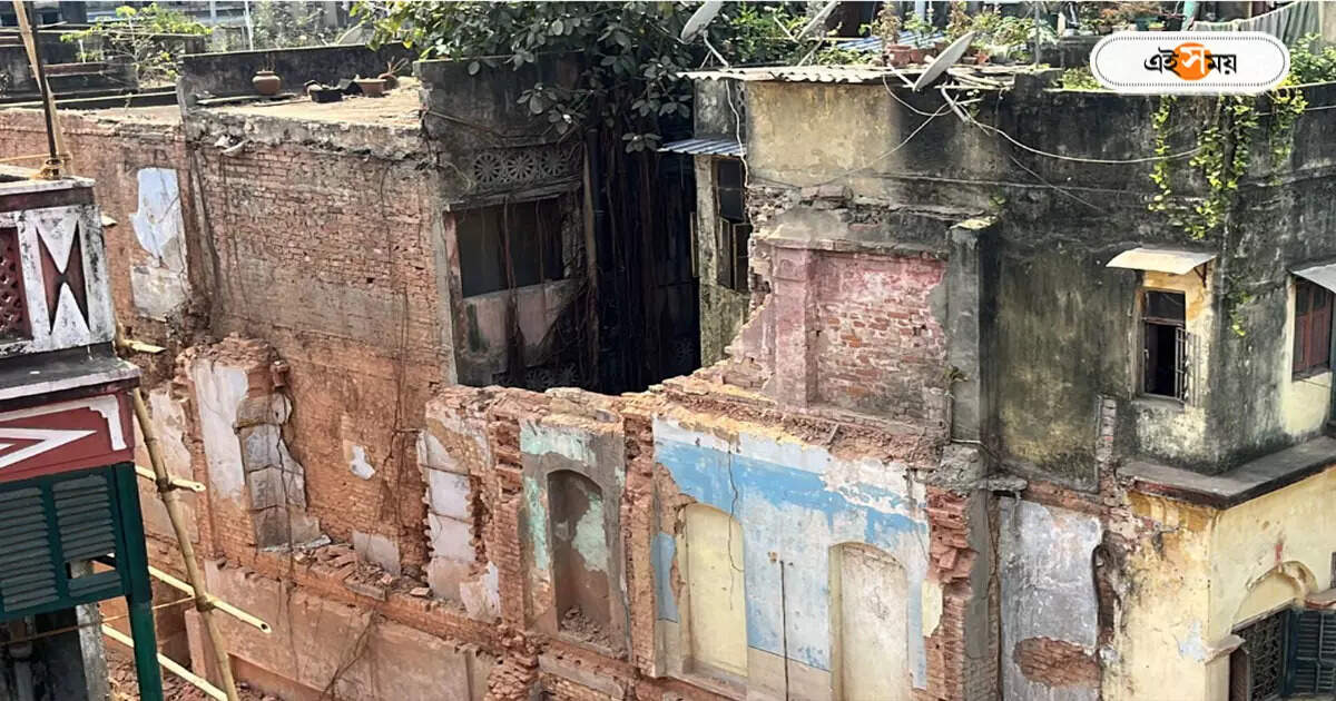 Kolkata Building Collapse : গার্ডেনরিচের পর বউবাজার! হুড়মুড়িয়ে ভাঙল পুরনো বহুতল, আতঙ্কে বাসিন্দারা – old building partly collapsed at kolkata bowbazar area creates panic in locality