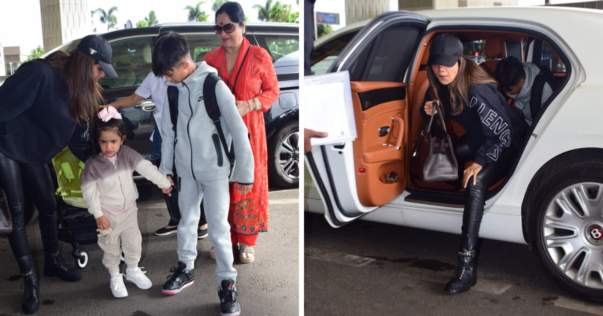 Shilpa Shetty's purse worth Rs 15 lakhs is no longer useful, her handsome son and daughter have stolen everything