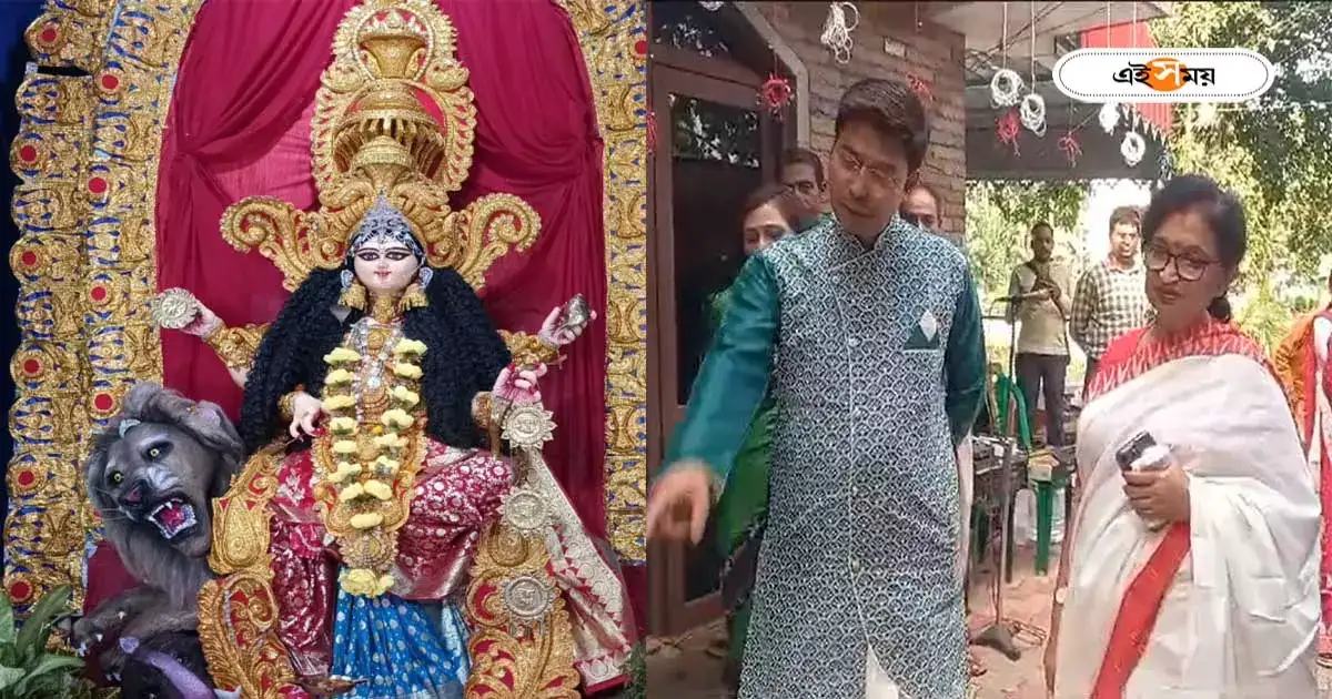 Jagadhatri Puja 2023 : রোগীর প্রাণ বাঁচানো হাতেই তৈরি মায়ের মৃন্ময়ী রূপ, ‘ডাক্তারবাবু’র পুজোয় হাজির মন্ত্রীও – jagadhatri puja idol made by local doctor at bhadreswar hooghly