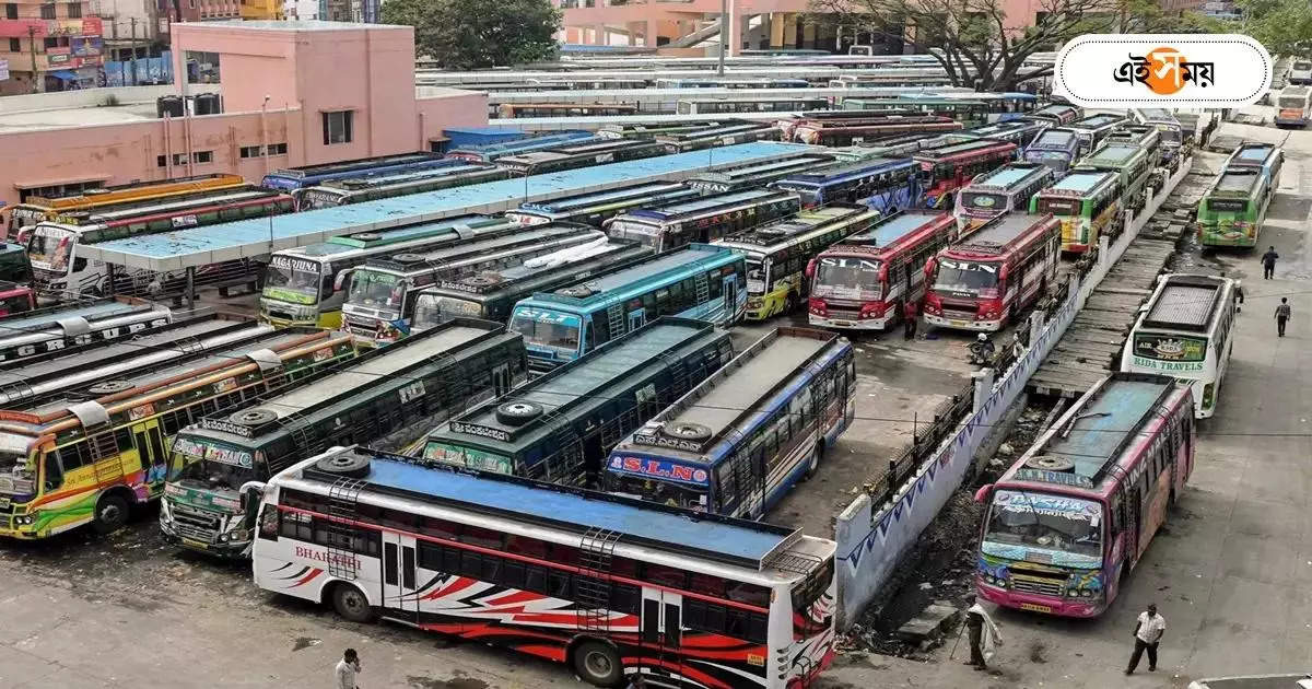 Bus Strike,অনির্দষ্টকালের জন্য বাস ধর্মঘট, হয়রানির শিকার যাত্রীরা – private bus owners call for an indefinite strike at north dinajpur