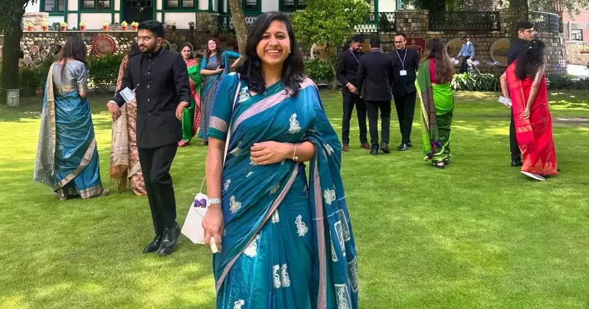 Ias Anjali Garg Saree Look,IAS बनने वाली चंडीगढ़ की डॉक्टर बेटी ...