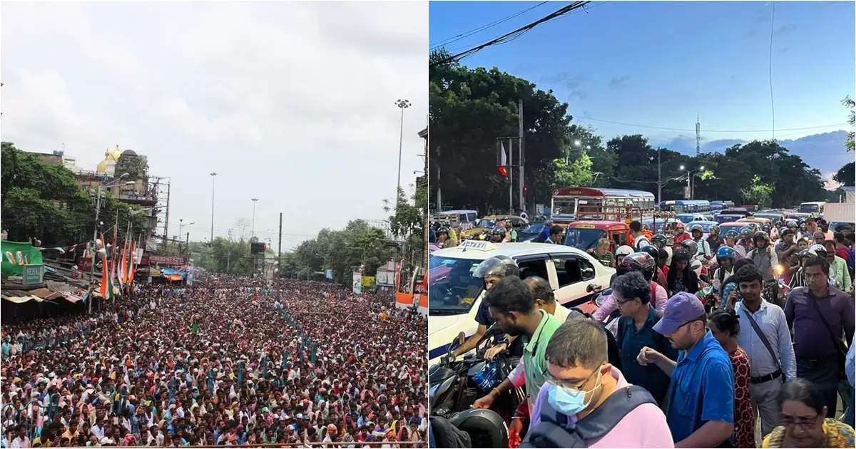 21 July TMC Martyrs’ Day Rally Traffic Update: একুশে রুদ্ধ শহর! কোন রাস্তা বন্ধ? কোন পথে যাবে গাড়ি, জেনে নিন আজকের ট্রাফিক আপডেট – tmc shahid diwas 21 july kolkata traffic update which road should be avoided here is the route map