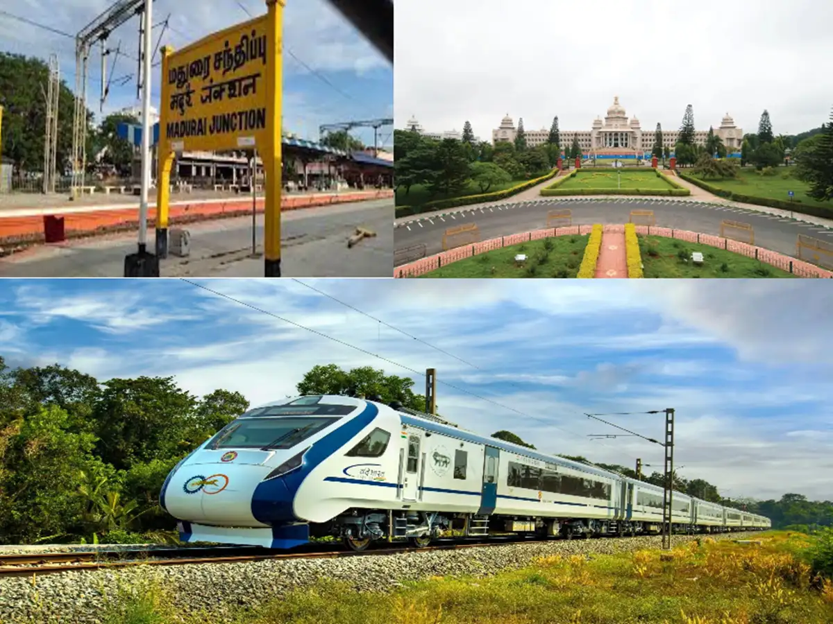 மதுரை டூ பெங்களூர் இனி 6 மணி நேரம் தான்! வந்தாச்சு வந்தே பாரத்! முழு விவரம் இதோ! 