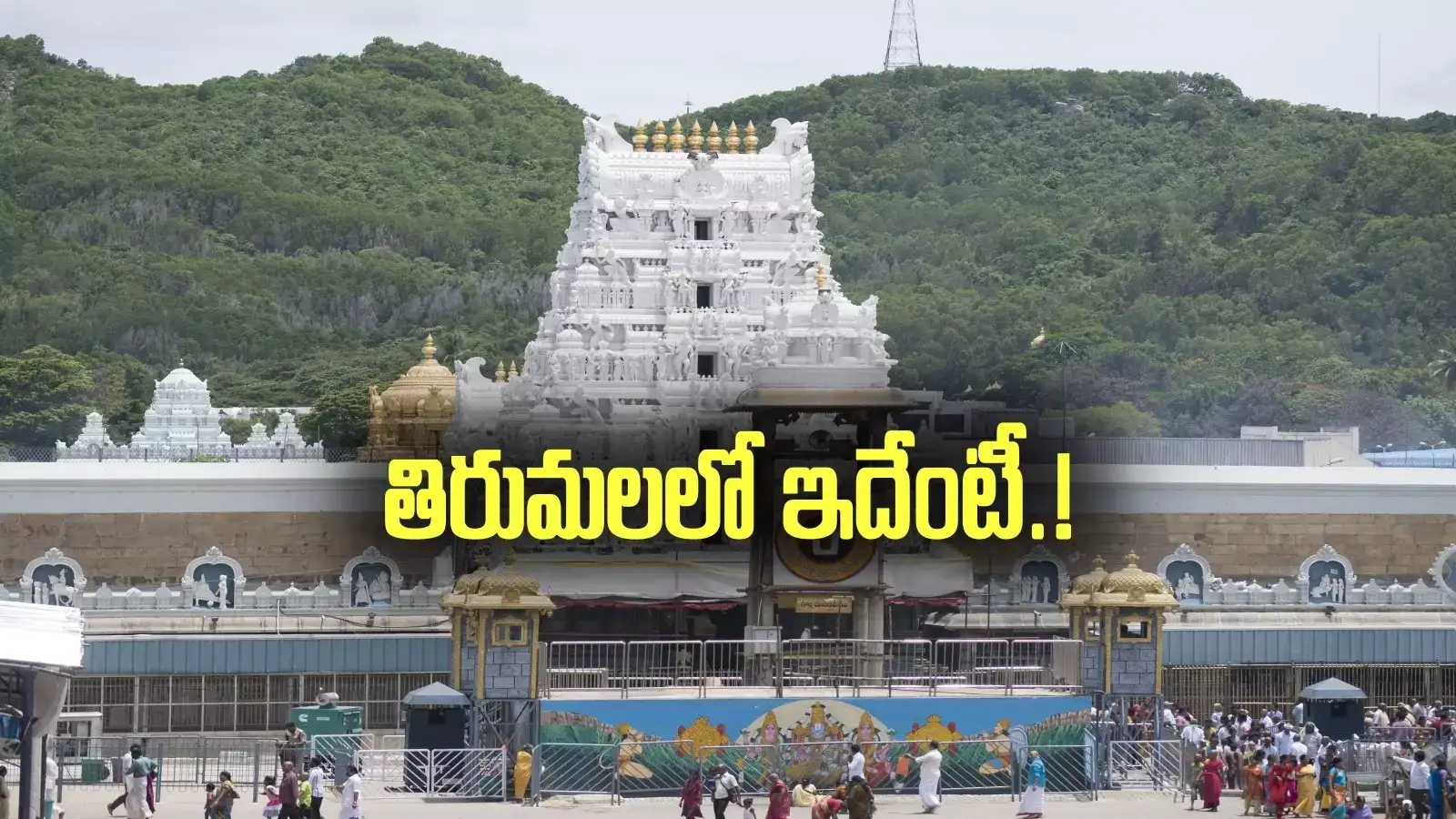 తిరుమలలో అపచారం.. మహారాష్ట్ర భక్తుడి నిర్వాకం..!