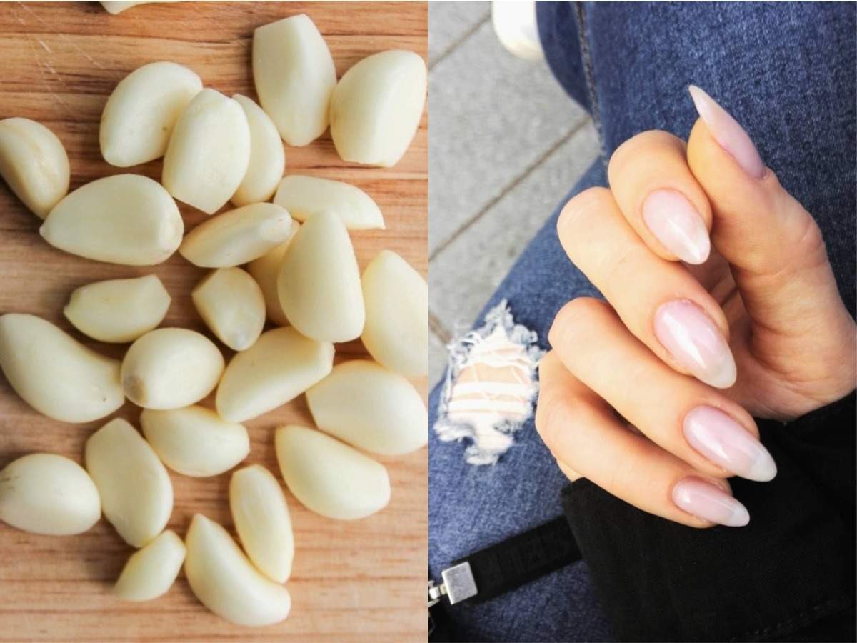 Grow Nails Promoter Silicon Garlic Calcium Collagen Jojoba & Castor Oil For  Cracked & Brittle Nails Vegan Nail Growth Serum - AliExpress