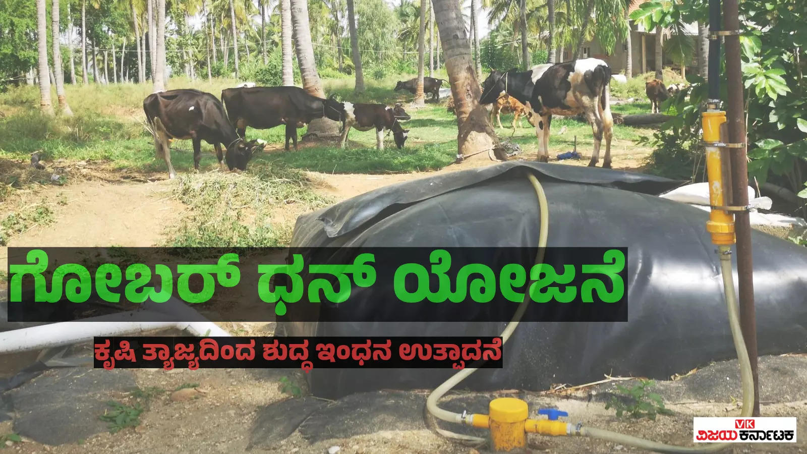 ಗೋಬರ್‌-ಧನ್‌ ಯೋಜನೆ: ಮನೆಯಲ್ಲಿ ಗೋಬರ್‌ ಗ್ಯಾಸ್‌  ಘಟಕ ಸ್ಥಾಪನೆಗೆ ಸಬ್ಸಿಡಿ ಪಡೆಯುವುದು ಹೇಗೆ?