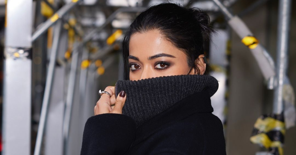 Rashmika Mandanna Stuns in Black at Milan Fashion Week 2024, Fans Crown Her as Global Crush